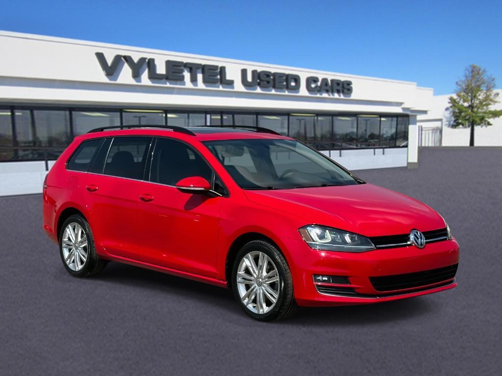 used 2015 Volkswagen Golf SportWagen car, priced at $14,995