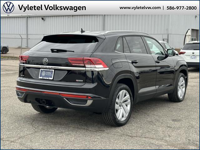 used 2022 Volkswagen Atlas Cross Sport car, priced at $29,995