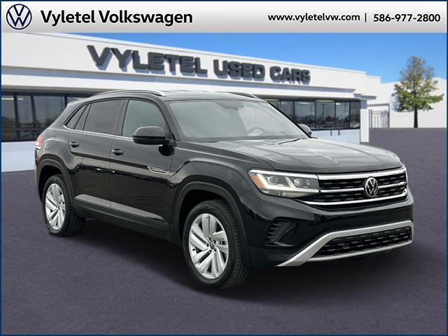 used 2022 Volkswagen Atlas Cross Sport car, priced at $29,995