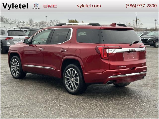 used 2022 GMC Acadia car, priced at $36,995