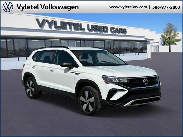 used 2024 Volkswagen Taos car, priced at $26,495
