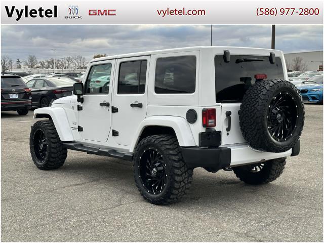 used 2016 Jeep Wrangler Unlimited car, priced at $21,995