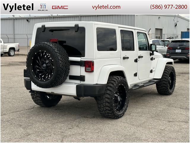 used 2016 Jeep Wrangler Unlimited car, priced at $21,995