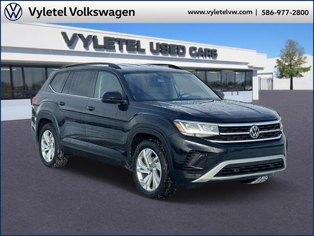 used 2021 Volkswagen Atlas car, priced at $28,995