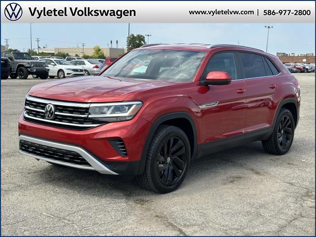 used 2022 Volkswagen Atlas Cross Sport car, priced at $26,995