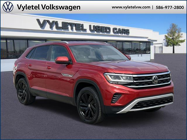 used 2022 Volkswagen Atlas Cross Sport car, priced at $26,995