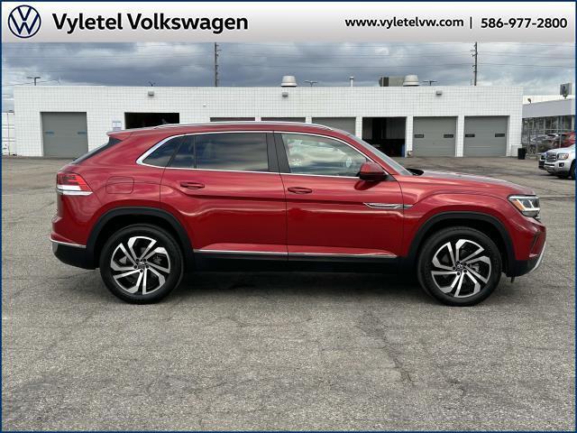 used 2022 Volkswagen Atlas Cross Sport car, priced at $33,995