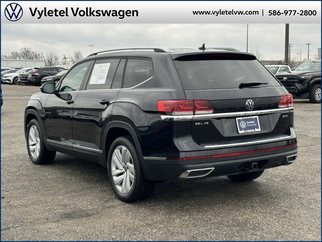 used 2021 Volkswagen Atlas car, priced at $29,995