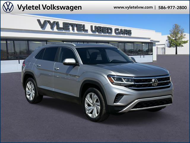 used 2021 Volkswagen Atlas Cross Sport car, priced at $31,995