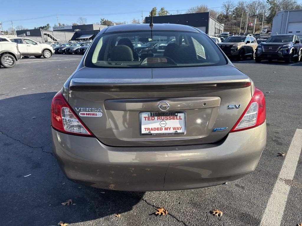 used 2012 Nissan Versa car, priced at $9,895