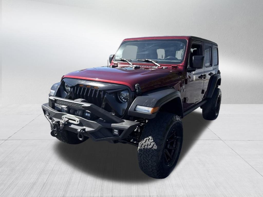 used 2021 Jeep Wrangler Unlimited car, priced at $27,995