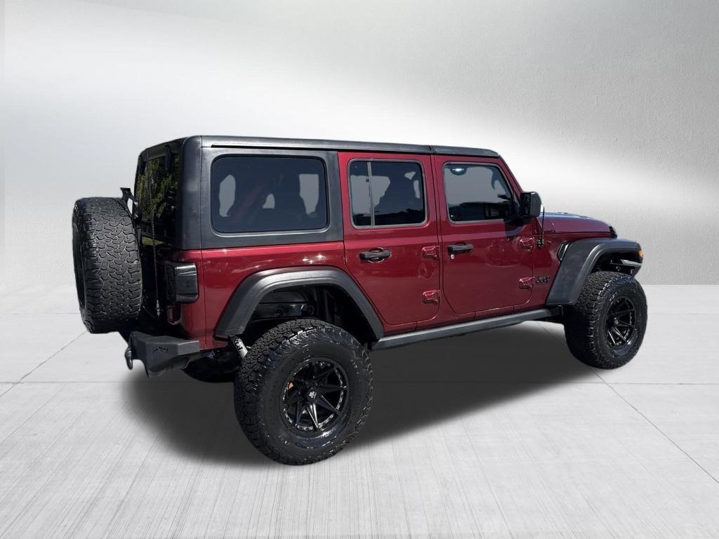 used 2021 Jeep Wrangler Unlimited car, priced at $27,995