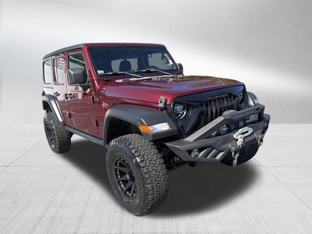 used 2021 Jeep Wrangler Unlimited car, priced at $27,995