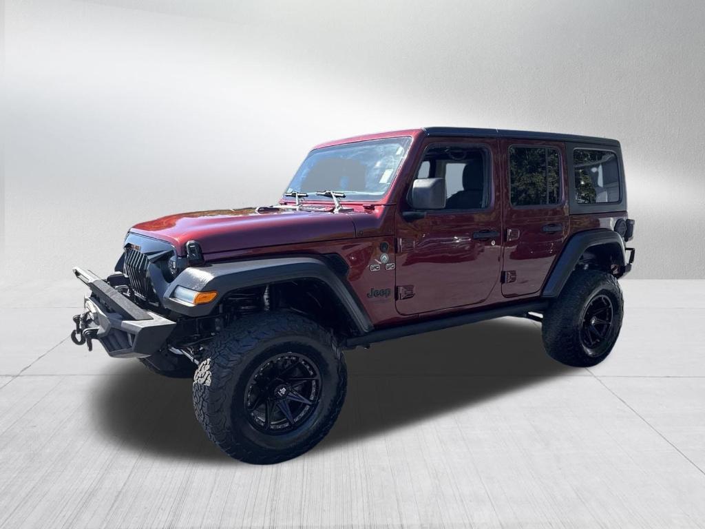 used 2021 Jeep Wrangler Unlimited car, priced at $27,995