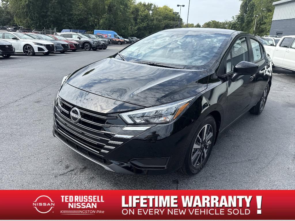 new 2025 Nissan Versa car, priced at $20,586