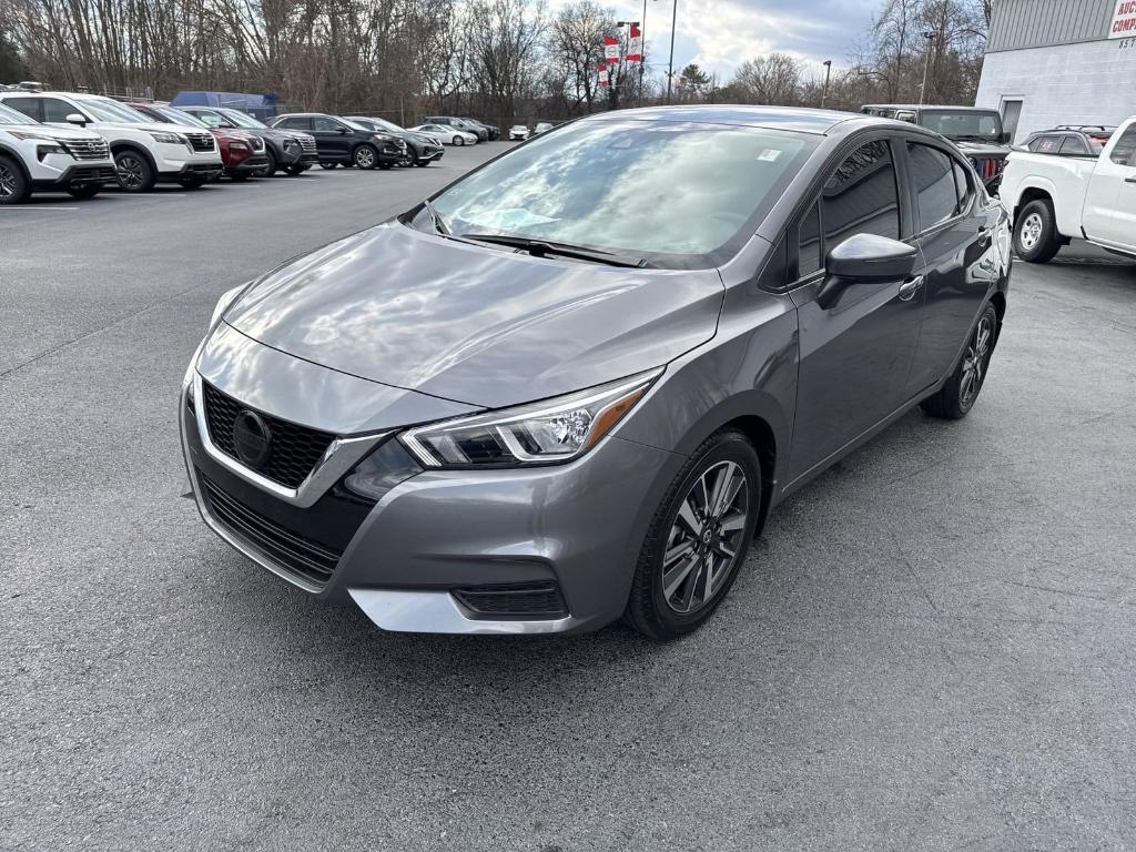 used 2021 Nissan Versa car, priced at $16,488