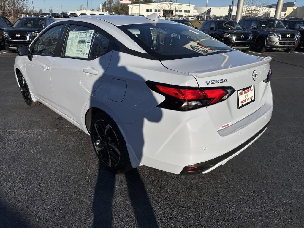 new 2025 Nissan Versa car, priced at $22,309