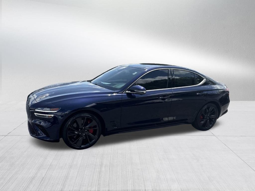 used 2023 Genesis G70 car, priced at $38,888