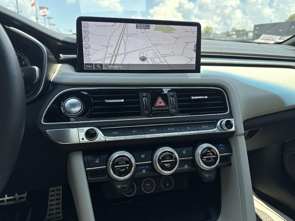 used 2023 Genesis G70 car, priced at $38,888