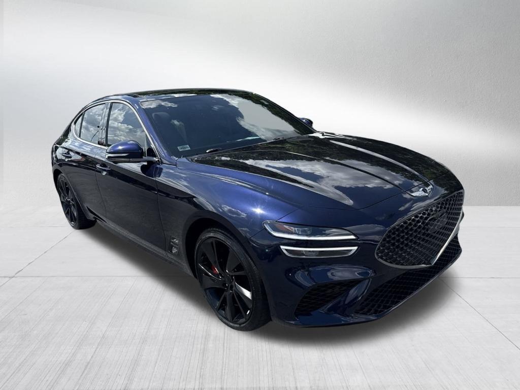 used 2023 Genesis G70 car, priced at $38,888