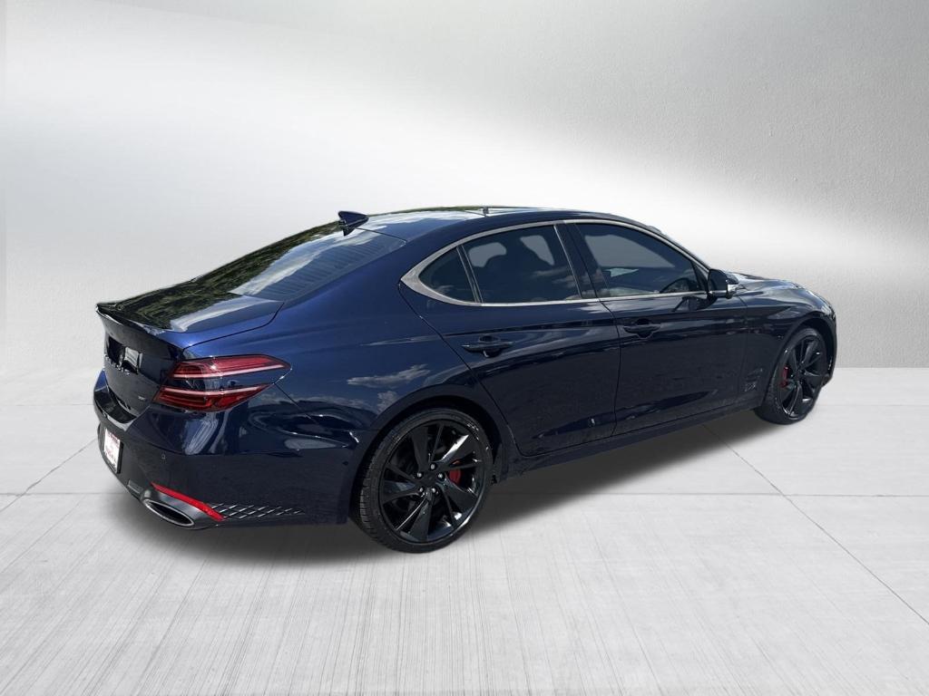 used 2023 Genesis G70 car, priced at $38,888