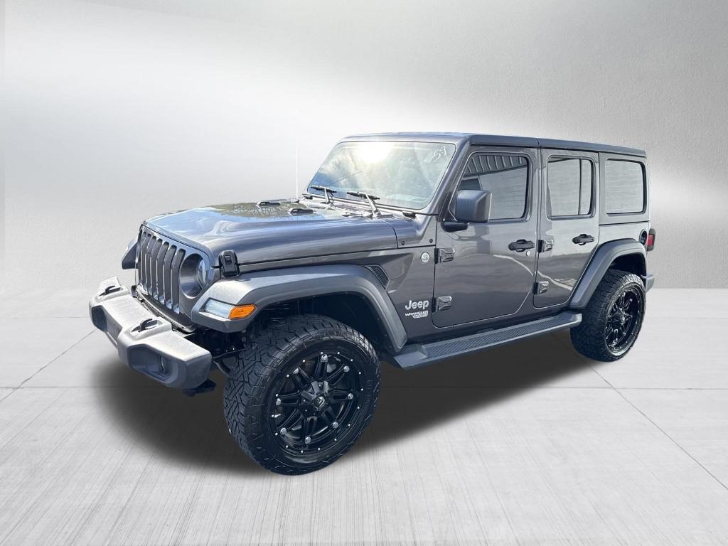 used 2020 Jeep Wrangler Unlimited car, priced at $27,988