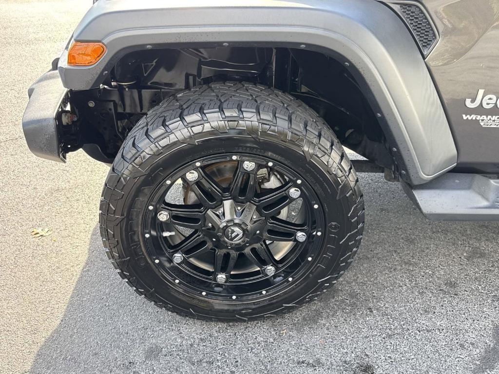 used 2020 Jeep Wrangler Unlimited car, priced at $27,988