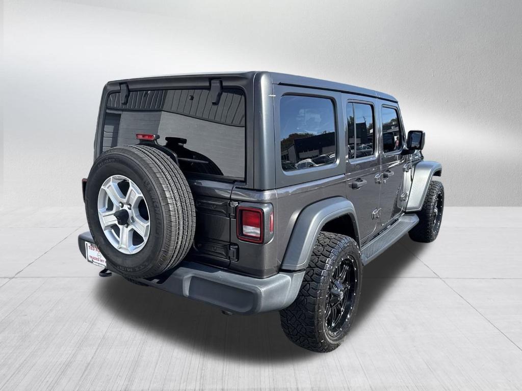 used 2020 Jeep Wrangler Unlimited car, priced at $27,988