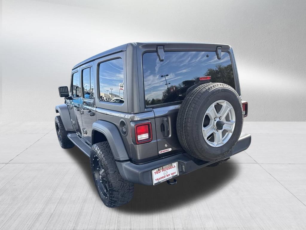 used 2020 Jeep Wrangler Unlimited car, priced at $27,988