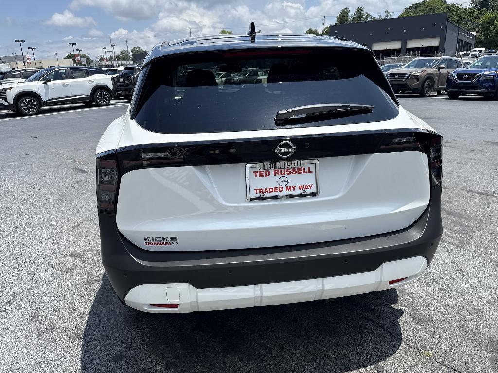new 2025 Nissan Kicks car, priced at $25,365