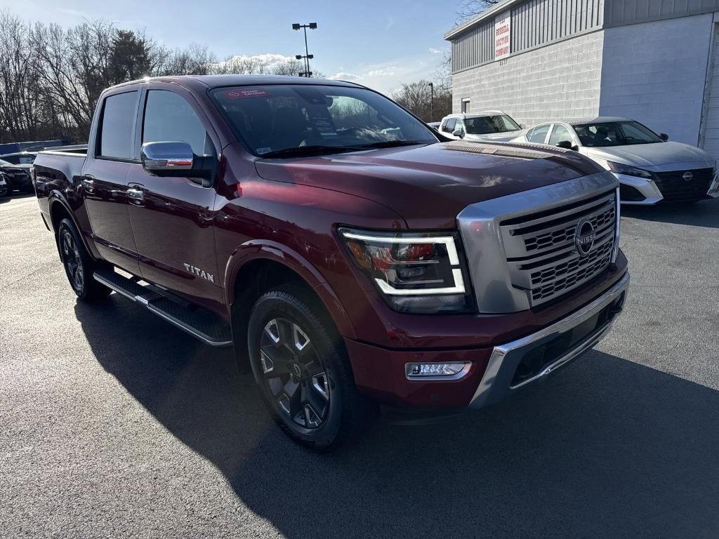 used 2024 Nissan Titan car, priced at $56,995