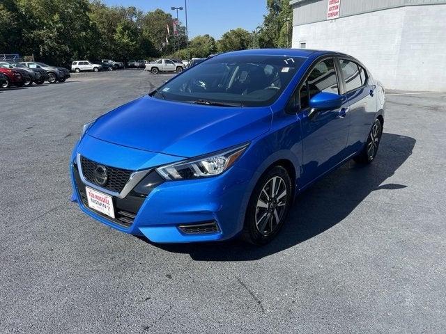 used 2021 Nissan Versa car, priced at $15,995