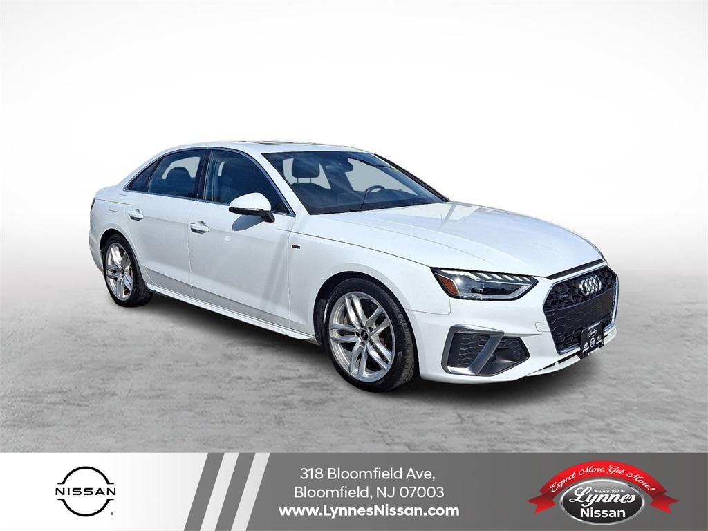 used 2022 Audi A4 car, priced at $27,321