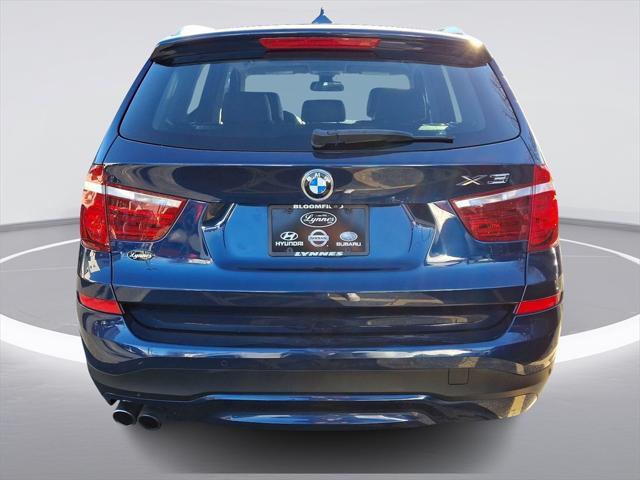 used 2017 BMW X3 car, priced at $18,139