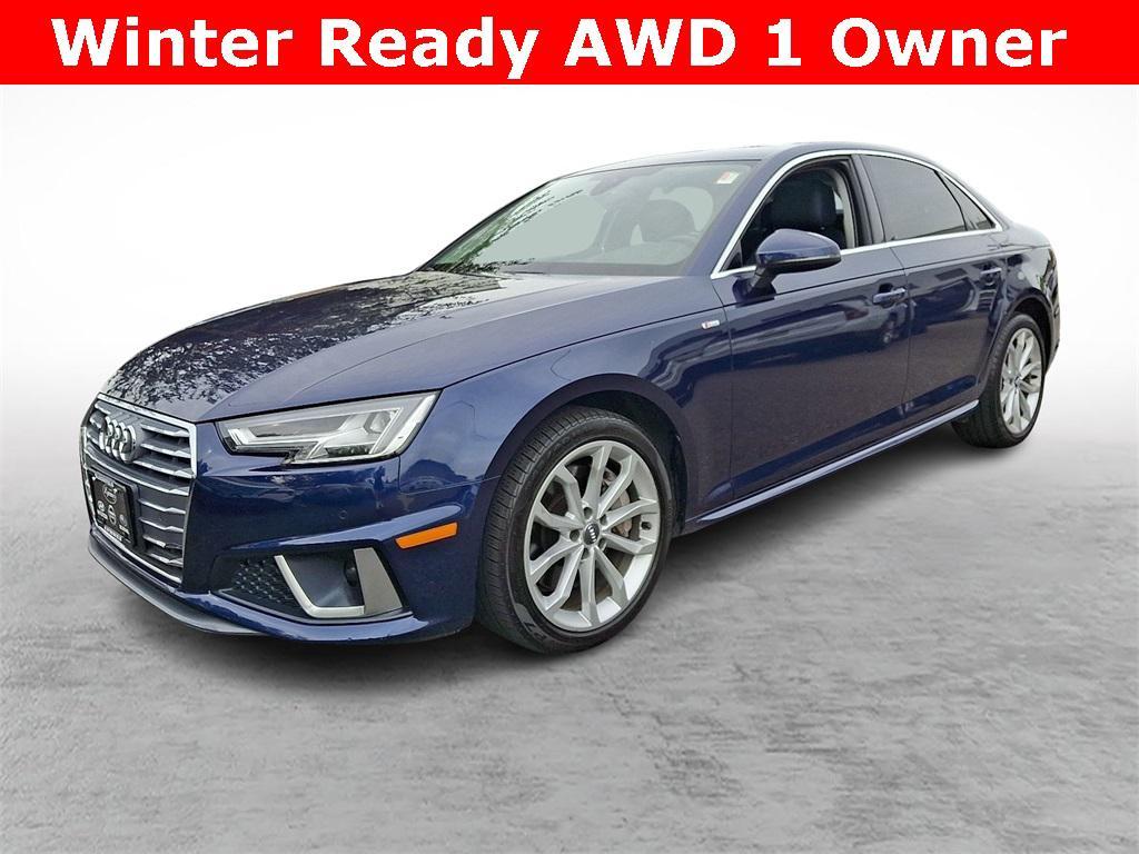 used 2019 Audi A4 car, priced at $18,252
