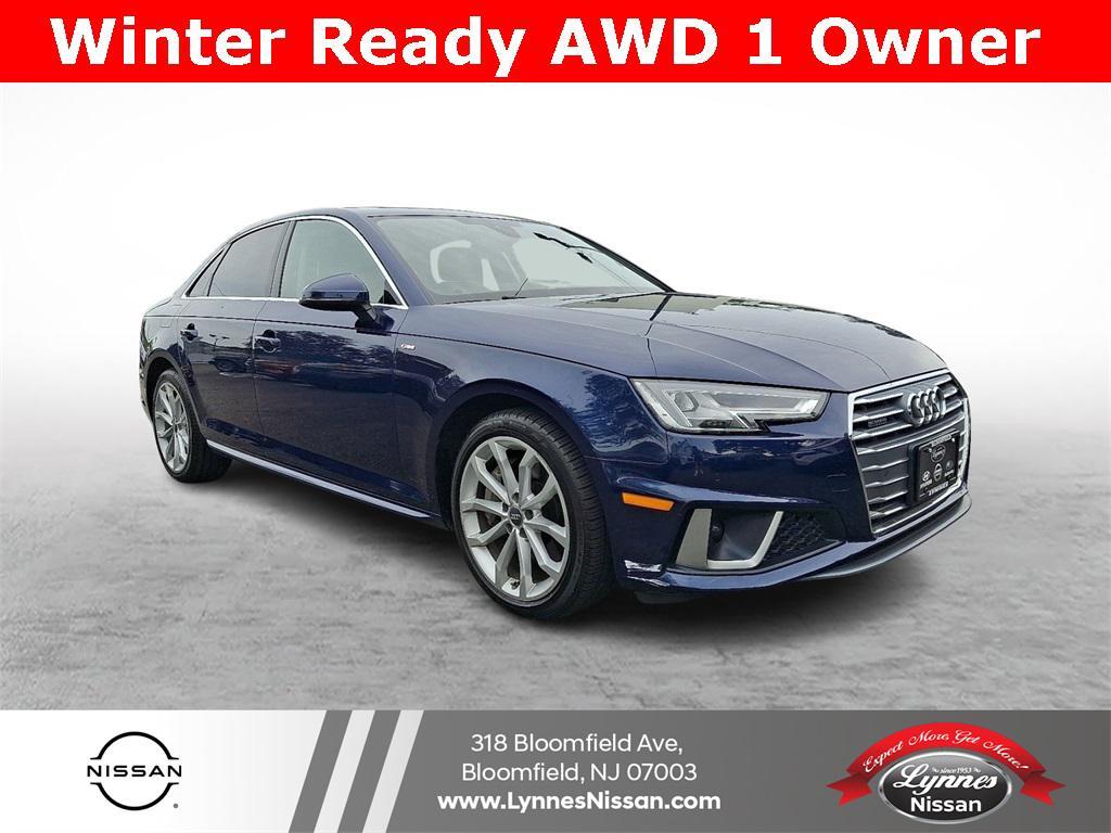used 2019 Audi A4 car, priced at $18,252