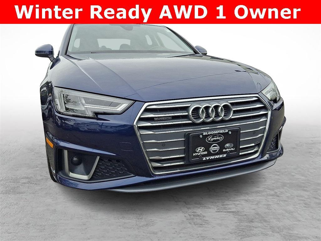 used 2019 Audi A4 car, priced at $18,252