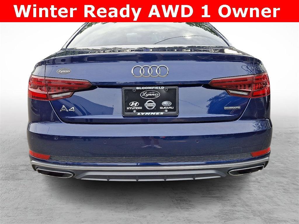 used 2019 Audi A4 car, priced at $18,252