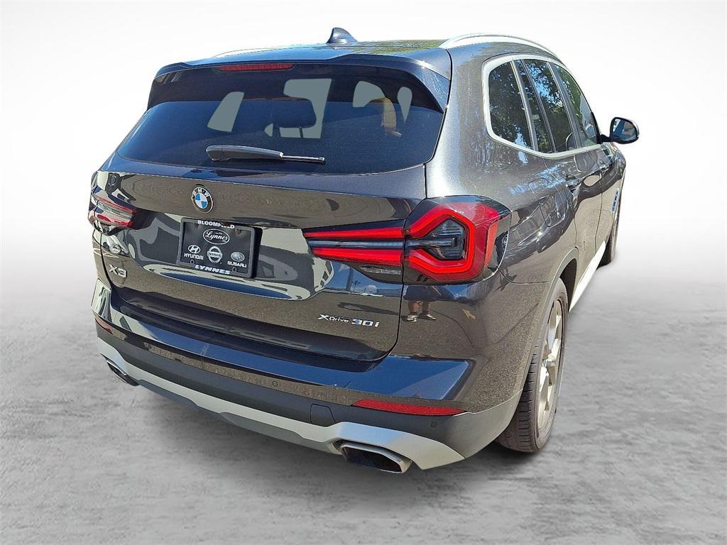 used 2022 BMW X3 car, priced at $32,679