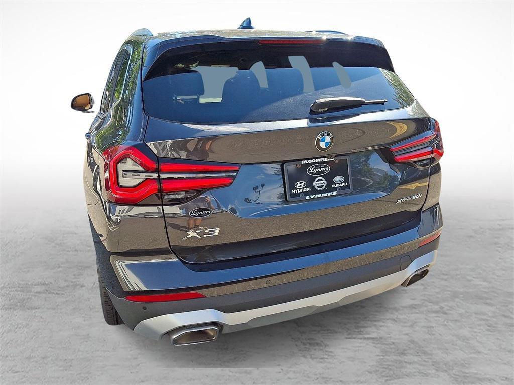 used 2022 BMW X3 car, priced at $32,679