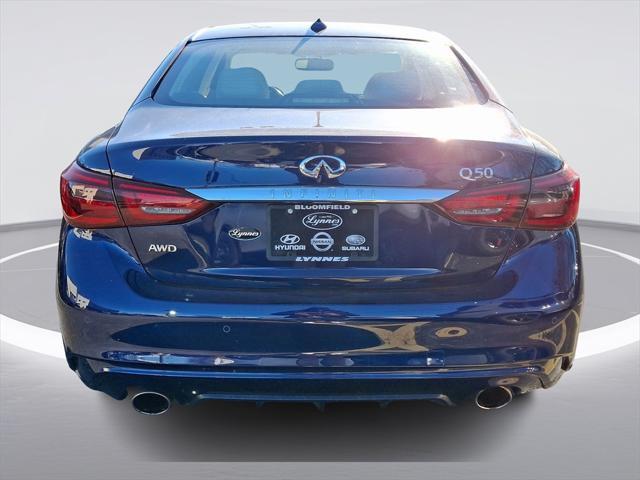 used 2021 INFINITI Q50 car, priced at $24,152