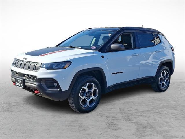 used 2022 Jeep Compass car, priced at $21,957