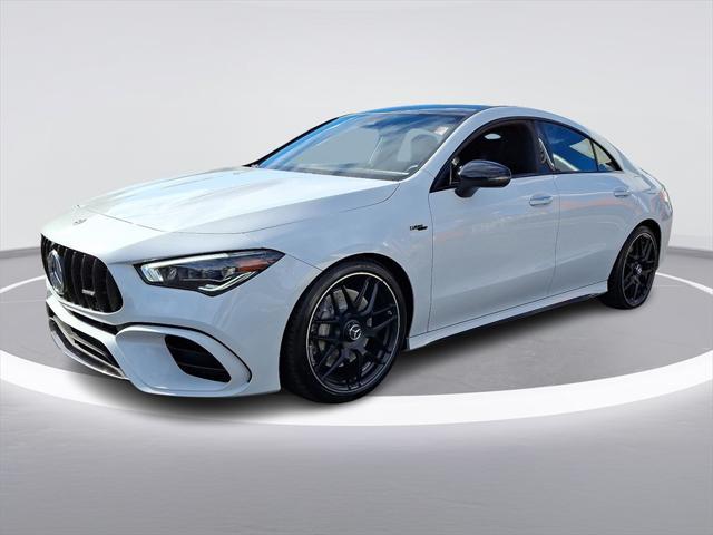 used 2022 Mercedes-Benz AMG CLA 45 car, priced at $48,082