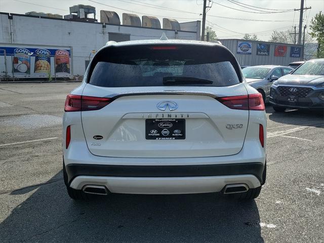 used 2021 INFINITI QX50 car, priced at $25,998