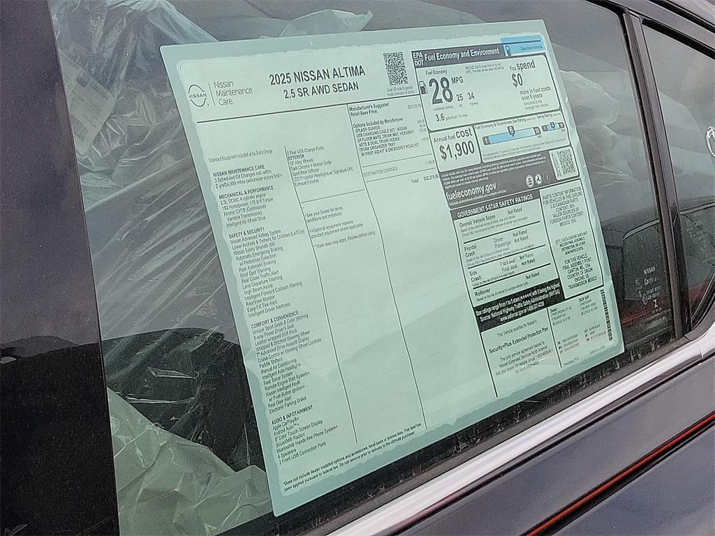 new 2025 Nissan Altima car, priced at $29,325