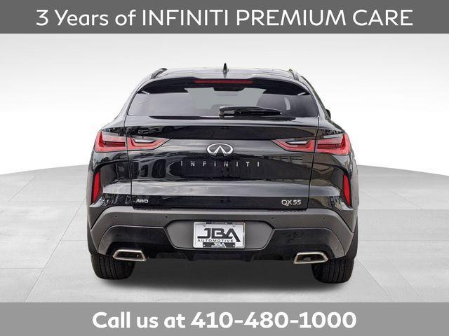 new 2025 INFINITI QX55 car, priced at $58,906