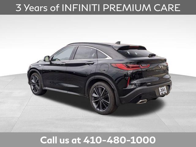 new 2025 INFINITI QX55 car, priced at $58,906