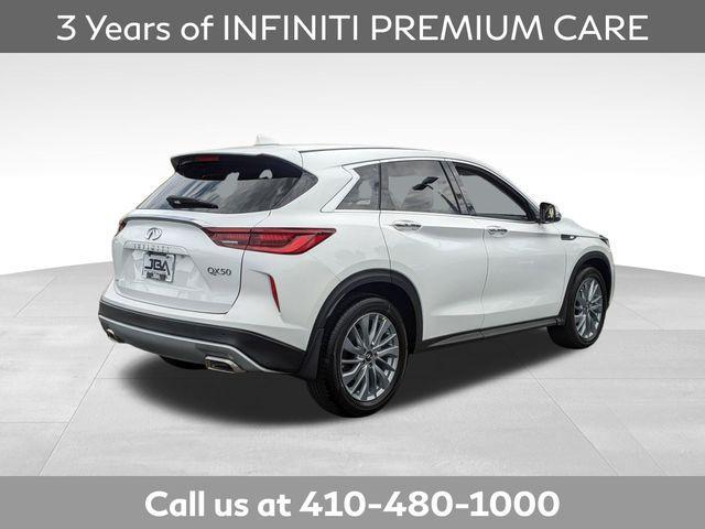 new 2024 INFINITI QX50 car, priced at $40,563