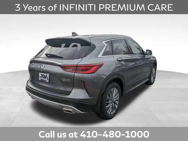 new 2024 INFINITI QX50 car, priced at $44,549