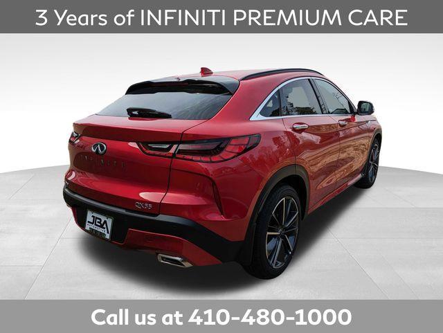 new 2024 INFINITI QX55 car, priced at $54,988
